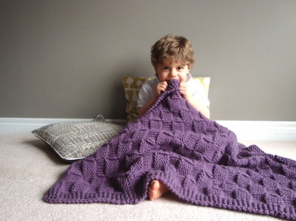 Knitted Throw