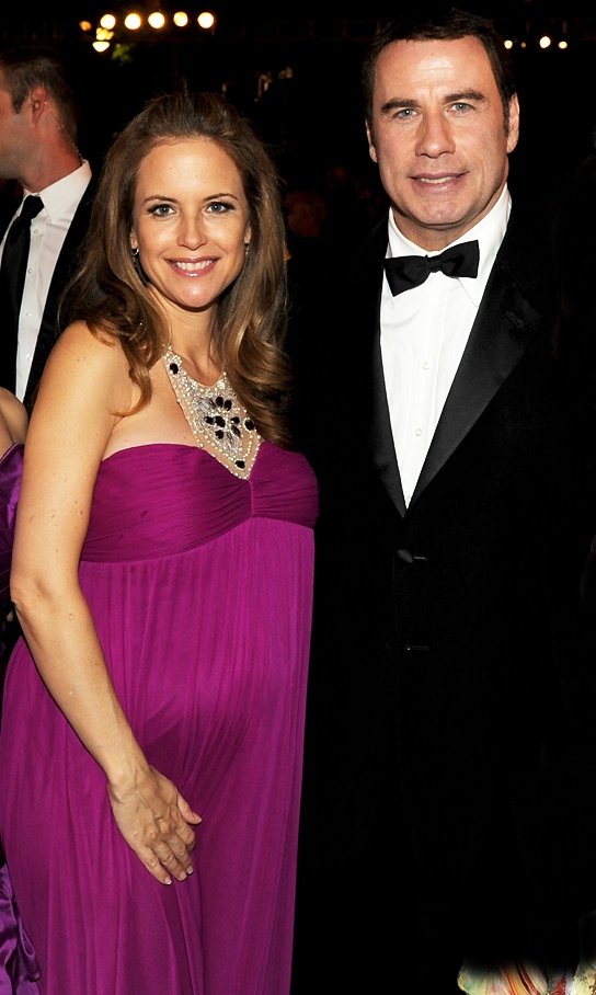 Kelly Preston and John Travolta