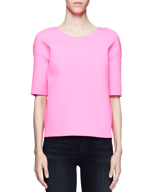 J Brand Scuba-Fabric Top