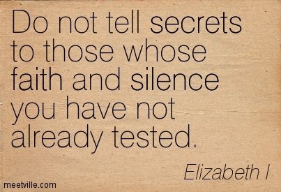 Trust and Secrets