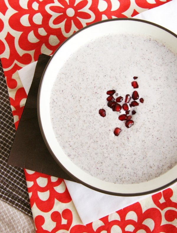 Carrot and Pomegranate Soup