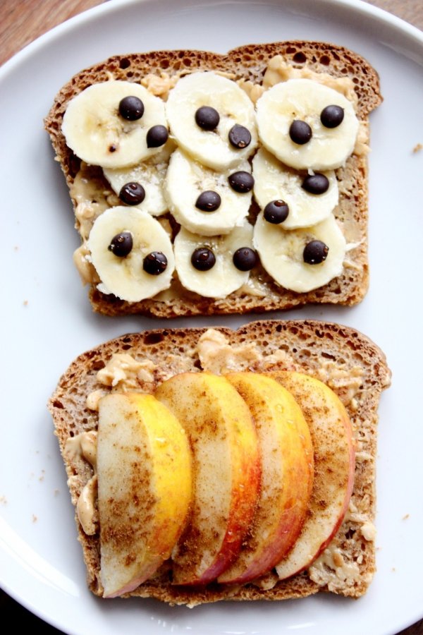 Peanut Butter Whole Wheat Toast