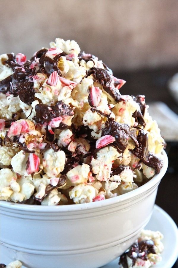 Candy Cane Popcorn