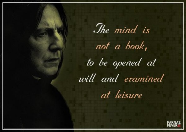 Snape Quotes That'll Make You Love Him ...