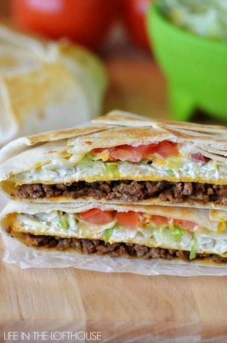 Taco Bell Crunchwrap Supremes