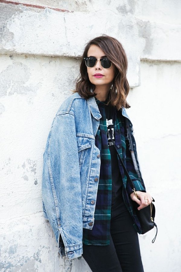 7 Street Style Ways to Wear a Denim Jacket ...