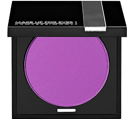 purple blush makeup