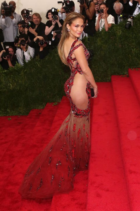 Jennifer Lopez at the 2015 Met Gala