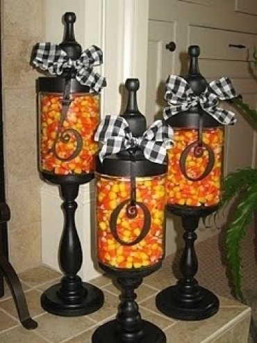 Boo Candle Holders