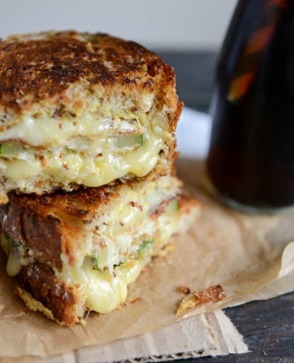 Zucchini Grilled Cheese