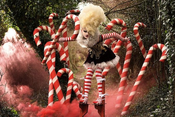 The Candy Cane Witch