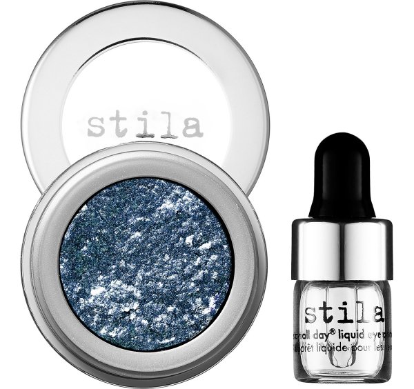 Stila Magnificent Metals Foil Finish Eye Shadow in Metallic Cobalt