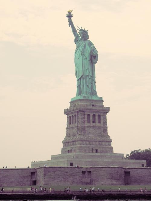 Statue of Liberty, Statue of Liberty, statue, monument, landmark,