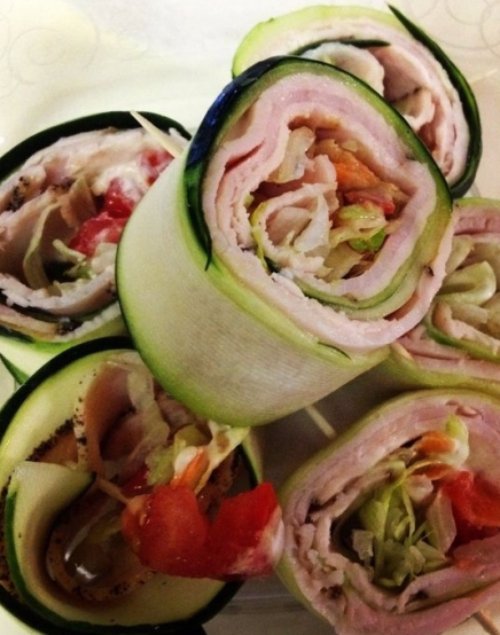 Turkey Cucumber Roll Ups