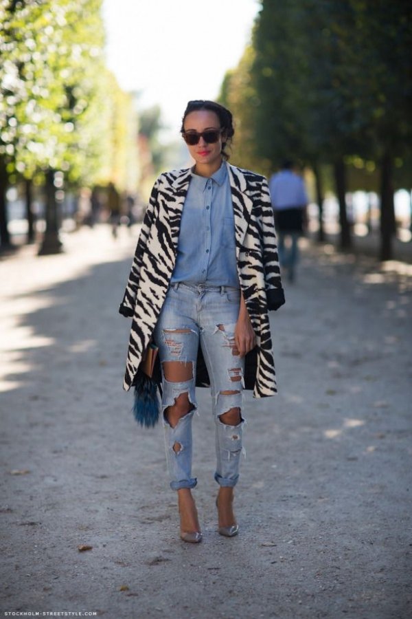 There Is Endless Street Style Inspiration for How to Make Ripped