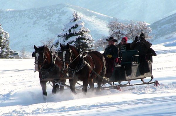 Rocky Mountain Sleigh Company in Park City, Utah