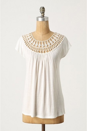 Greylin Lace Tracings Tee