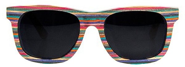 DiamondSupply Co. RECYCLED Skateboard Wood Sunglasses