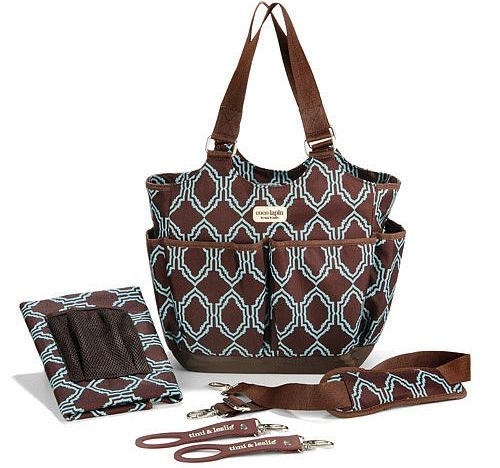 Timi & Leslie Tag-a-Long Diaper Bag - Sahara