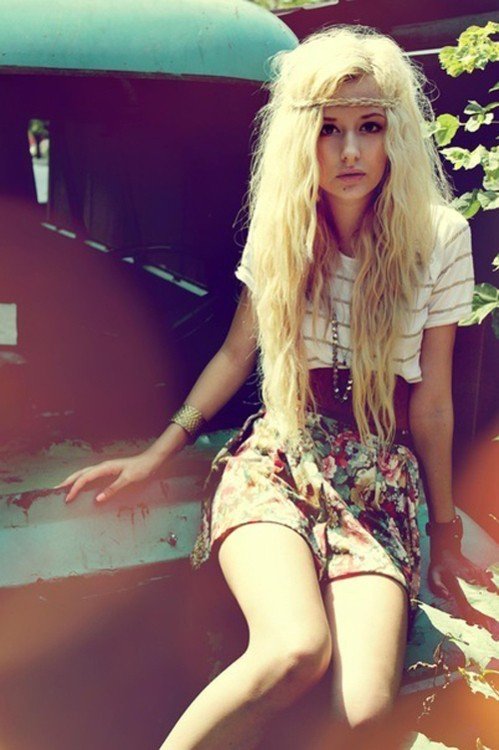 Slight Hippy = Beautiful Hair