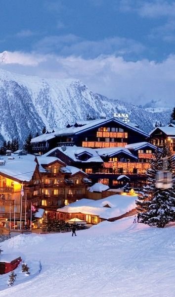 Courchevel in the French Alps