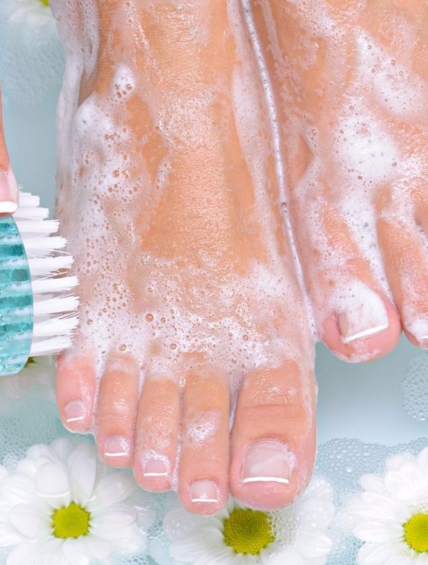 DIY Foot Scrub