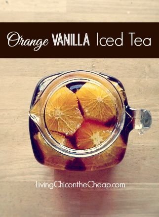 ORANGE VANILLA ICED TEA