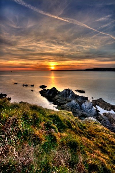 Bigbury-on-Sea Beach, Bigbury-on-Sea, England