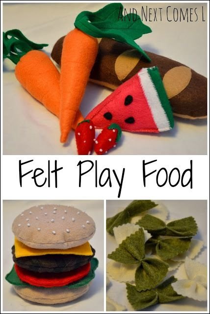 Felt Play Food