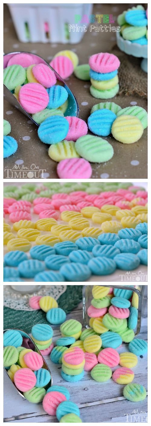 Pretty Pastel Mint Patties