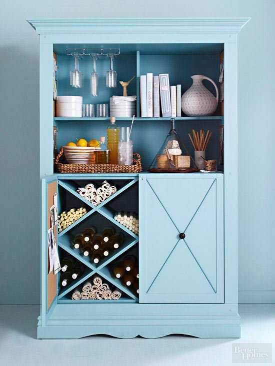 Flip an Armoire into a Buffet