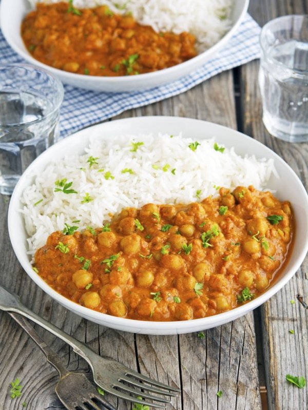 Easy Chickpea Tikka Masala