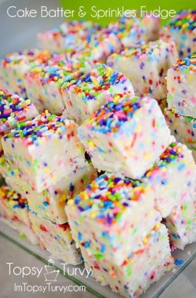 Cake Batter Fudge