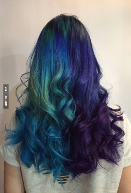 Be Inspired by the Aurora Borealis Hair Colour Trend - Styleicons