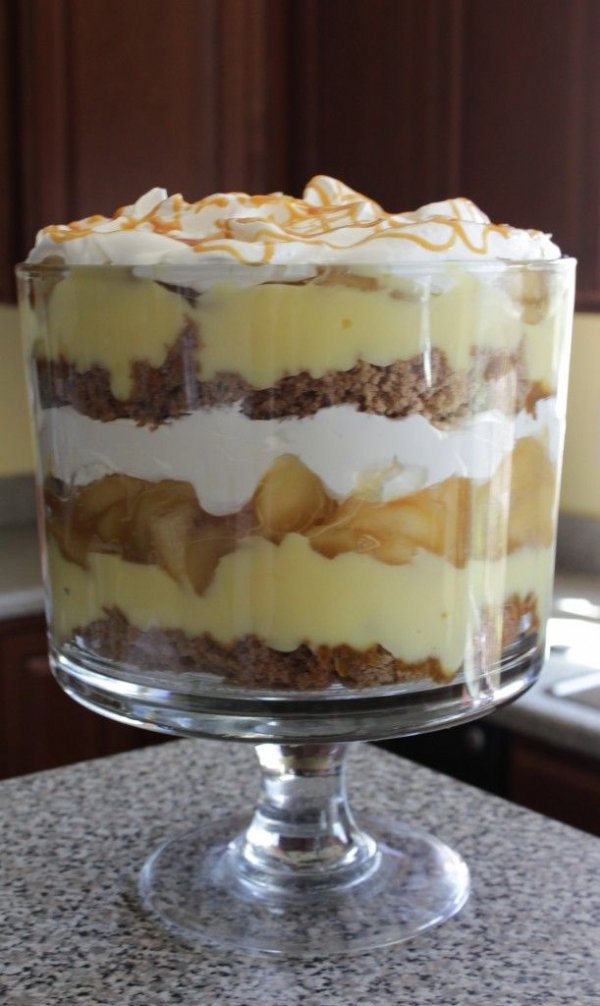 Caramel Apple Trifle