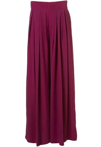 Topshop Premium Wide-Leg Trousers