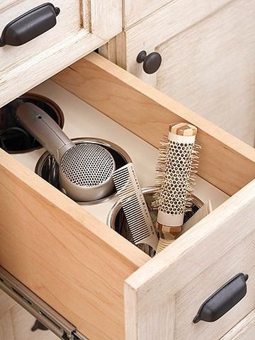 With the Use of a Piece of Wood and Several Bins You Can Customize a Drawer