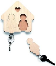 His & Her Key Chains