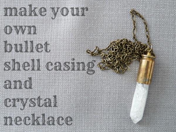 DIY Bullet Shell Casing Necklace