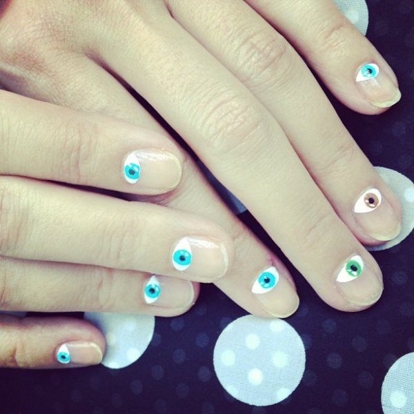 nail, manicure, nail care, turquoise, aqua,