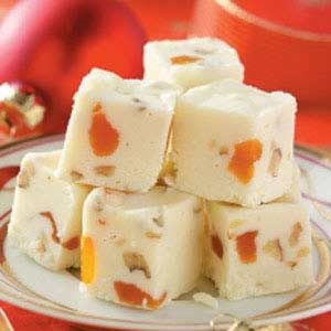 Apricot White Fudge