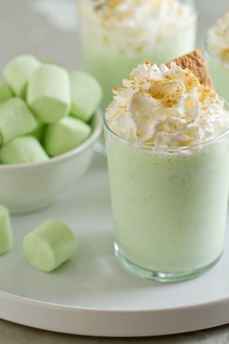 Key Lime Marshmallow Milkshake