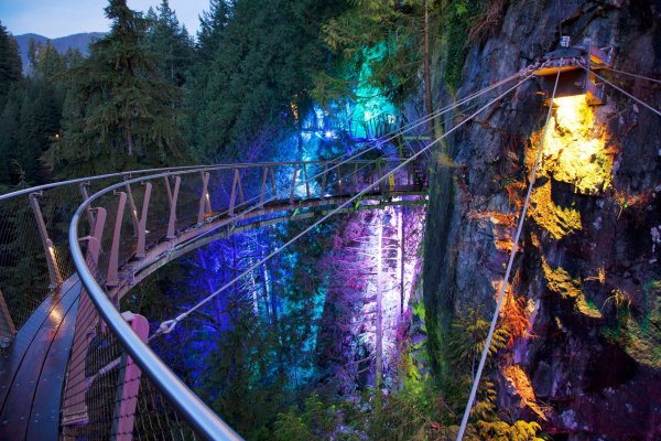 Capilano Suspension Bridge and Cliffwalk, Vancouver, Canada