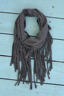 T-shirt Fringe Scarf