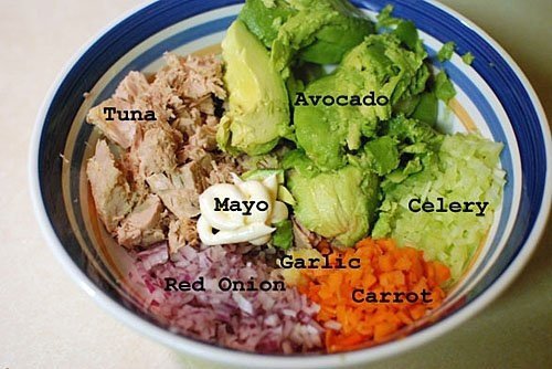 Avocado Tuna Salad