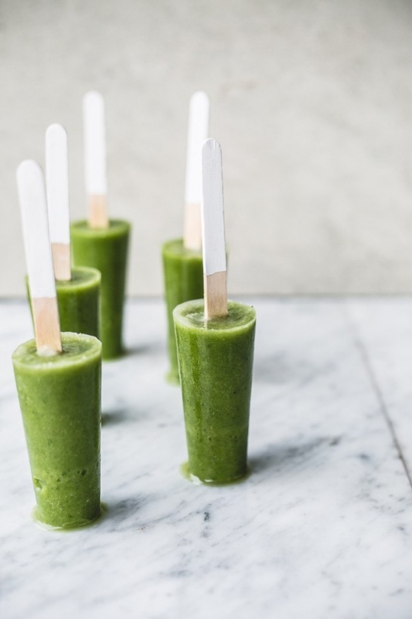 Green Smoothie Pops