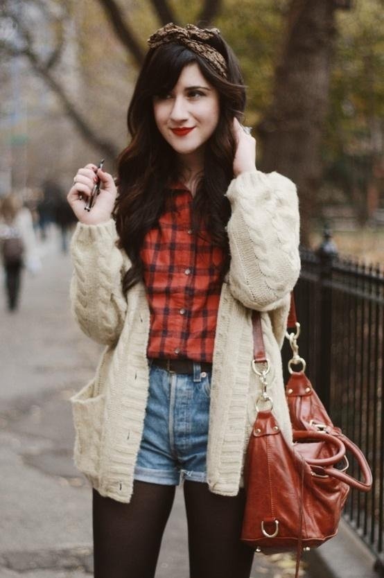 Denim and Stockings