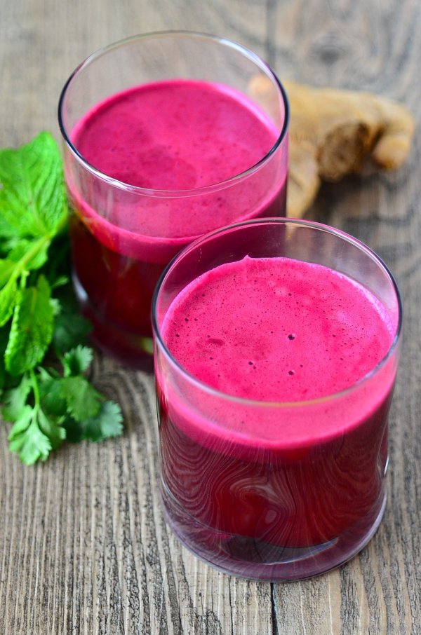 Beet Apple Spinach Juice