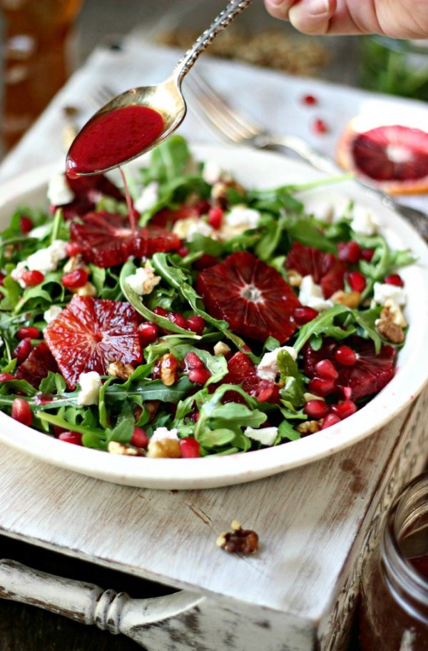 Arugula & Blood Orange Salad