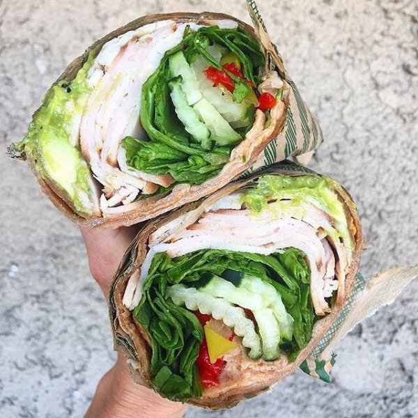 food, dish, produce, vegetable, sandwich wrap,